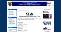 Desktop Screenshot of champaigncountyema.org